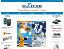Tablet Screenshot of elvitec.fr